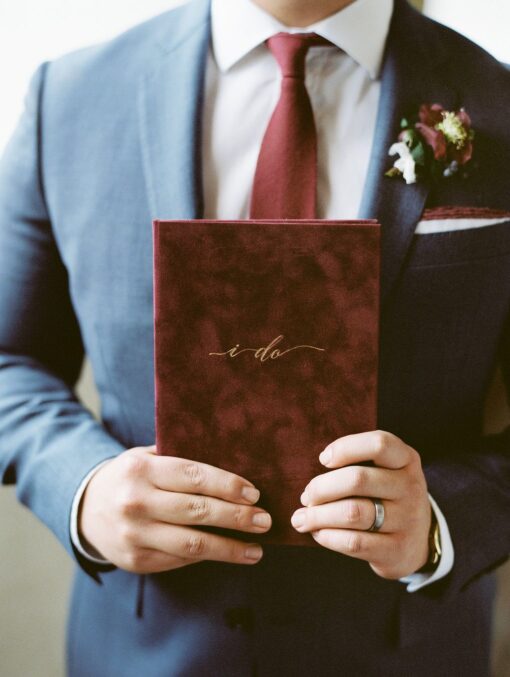 Wedding-Story-Writer-groom-vow-book