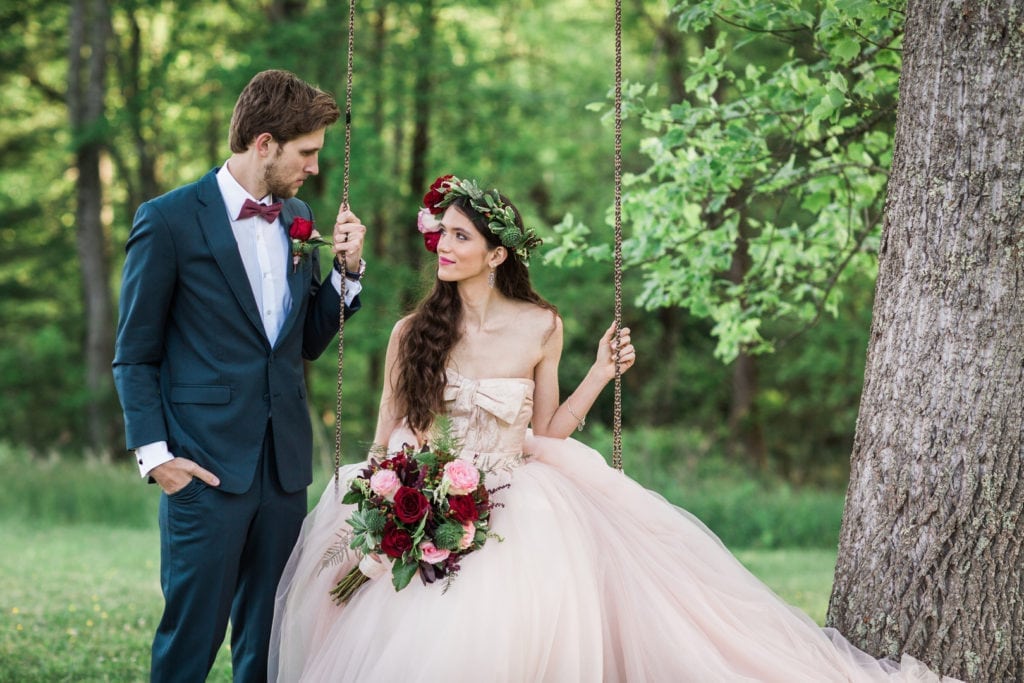 top ten blush wedding dress ideas