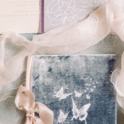 silk-velvet-butterfly-vow-book-wedding-story-writer