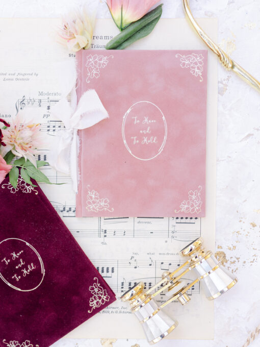 To have and to hold vow book