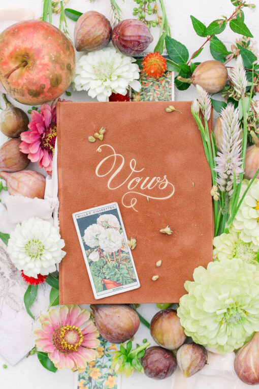 Wedding Story Writer fall vow book autumn weddings